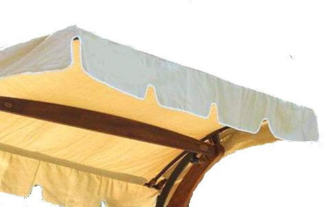 Garden Swing Replacement canopy for Wooden Framed Swing (230 x 150, Beige)