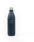 LUSSIA Borraccia Termica 1 litro, Doppia Parete Senza perdite Senza BPA 12 Ore Caldo, 24 Ore Freddo, Nickel Free, BPA Free, Isolamento Termico Tramite sottovuoto, in Acciaio Inox (BLU NOTTE)