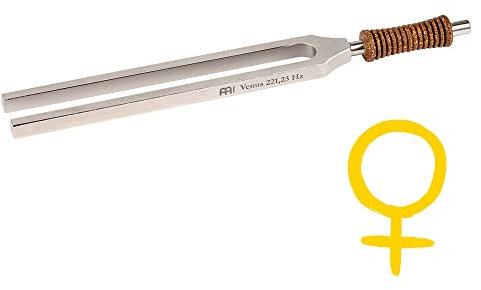 Sonic Energy Planeten Therapie Stimmgabel – Venus 221,23 Hz / A3 – Für Meditation, Klangheilung, Entspannung – Inkl. Baumwolltasche (TTF-V)