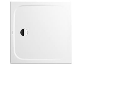 Kaldewei Duschwanne Cayonoplan Modell 2258-1 100 x 100 x 1,8 cm, Ablaufloch Ø 9,0 cm, alpinweiß matt mit Secure Plus