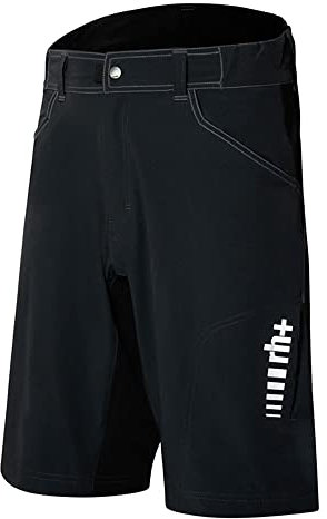 rh+ Herren MTB Shorts, Schwarz, XL