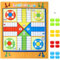 SOKA Ludo Giant Board Game Set Classic Entertainment Fun Game Playmat Rug Carpet Travel Board Games Activities for Kids Children Boys Girls and Family Suitable for Indoor or Outdoor Play