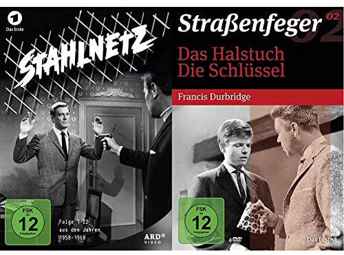 Stahlnetz - Gesamtbox [9 DVDs] & Straßenfeger 02 : Das Halstuch / Die Schlüssel (Francis Durbridge) [4 DVDs]