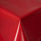 Home Produktbild Wachstuch Tischdecke Gartentischdecke Maldecke Basteldecke PVC abwaschbar Tischwäsche einfarbig mit Leinenstruktur Baku (Rot, 110x140 cm eckig)