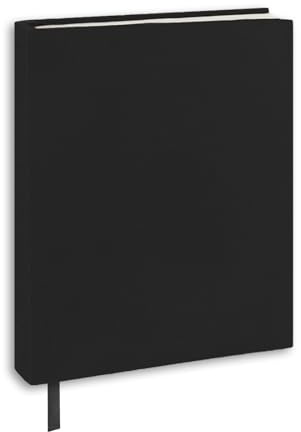 KICNIC New Black Book Covers 1 Pack, 9x11 Inch Jumbo Stretchable Book Sox for Most Hardcover Books, Up to 10x12.5 Washable, Reusable Protective Covers for Textbooks