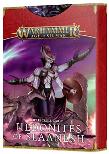 Games Workshop - Warhammer AoS - Warscroll Cards: Hedonites of Slaanesh (2023)