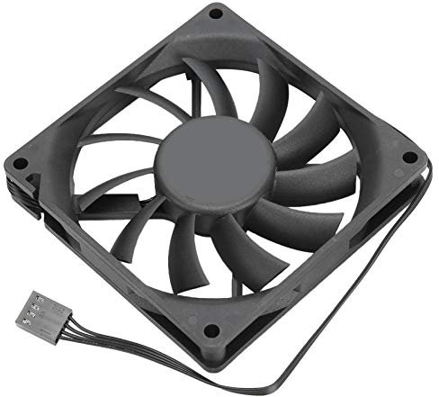 Zunate 9cm CPU Radiator Fan,12V 45 CFM 22002200 PWM 4Pin Computer Cooling PC Cooler Speed Regulation Ultra Thin Desktop Computer