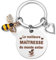 Cadeau Maitresse, Porte Clé Maitresse, Cadeau Maitresse D'école, Cadeau Maitre D'école, Cadeau Personnalisé Maitresse, Cadeau Professeur, Merci Maitresse Cadeau, Cadeau Fin D'année Maitresse