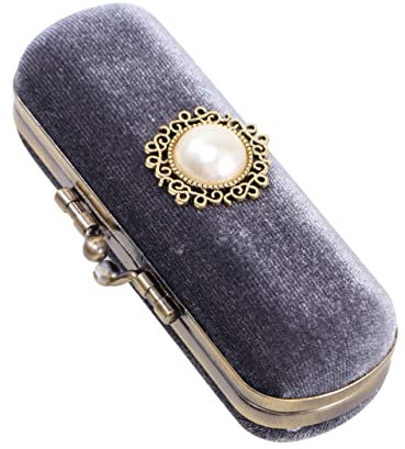 Scatola Astuccio Porta Rossetto Porta Rossetto Vintage Labbro Porta Per Labbra Specchietto Cosmetico Tascabile Porta Rossetto Con Specchio Viaggiare Vintage ▾ Lustro