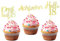 LOINFE Cupcake Topper, 24 Stück Tortendeko für Geburtstag, Cake Topper, 18. Gold Kuchentopper für Hochzeit und Party Kuchen Dekorationen