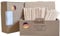 NACHHALMTIG Lot de 250 pailles en papier marron courtes 8 mm x 145 mm, fabriquées en Allemagne, résistantes à la chaleur jusqu'à 70 °C, idéales pour les boissons chaudes, l'apérol, les cocktails et