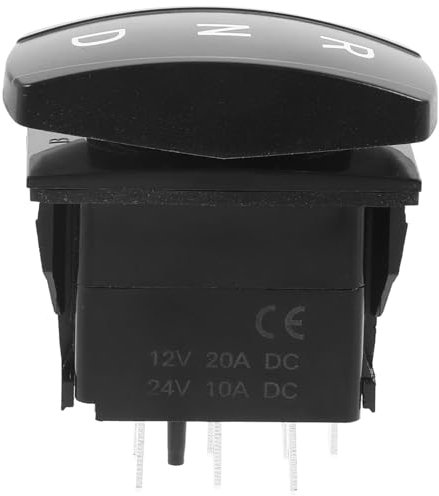 WOFASHPURET Luz LED Interruptor tipo para coche balancín para 24v marina balancín Pro múltiples trabajos para auto balancín iluminado Oceano palanca mando toldo cambiar dirigió el plastico