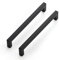 Ravinte 15 Pack Kitchen Door Handles Black Handles for Cupboards 192mm Cupboard Pulls Kitchen Cabinet Pulls Square Bar Wardrobe Hardware Cabinet Door Hardware