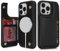 SailorTech for iPhone 15 Pro Case with Credit Card Holder Magsafe, iPhone 15 Pro Phone Leather Case for Women Compatible mag safe Card Slots Durable Shockproof Wallet Case - Black