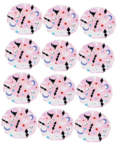 minkissy 16 Pezzi piatto di carta di Halloween piatto di halloween piatti di carta sfusi della festa di hallowen it di colorata stoviglie per feste