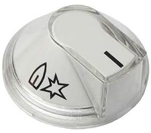 FIGEVIDA Manopola per cucina piano cottura PVB750UOV - 4055130241-8071495041 - M4482/OR1 adatta per Electrolux Rex Aeg Zanussi