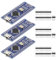 Nano módulo con CH340 Chip,Nano placa desarrollo CH340 5V 16M tarjeta microcontrolador con micro USB Interfaz,compatible con Arduino IDE(3PCS)