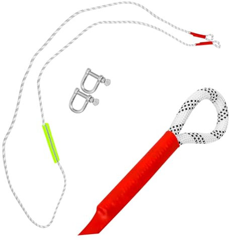 BELLIFFY 3t Truck Towing Rope Emergency Car Trailer Dolly Lanyard Strong Buckles