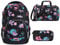 coocazoo MATE Schulrucksack-Set 3tlg inkl. Sporttasche und Schlamperbox (Floral Artnight)