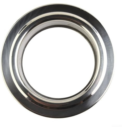 Flangia rotonda in acciaio inox per tubo di seduta per sistema di ventilazione dell'aria, facile da pulire (100 mm)