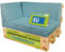 Pillows24 - Palettenkissen 3-teiliges Set aus Cordstoff | Sitzkissen & Rückenkissen für Europaletten 120x80 | Weiche Palettenauflage für Wohnzimmer, Garten oder Balkon | Made in EU | Türkis