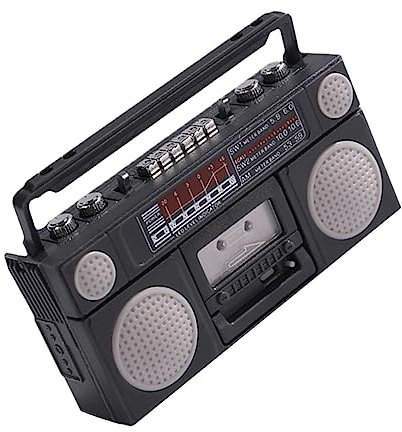 IMIKEYA Retro Mini Radio Model Ornament for Doll House Decor Playhouse Accessory to Enhance Your Miniature Scenes Design