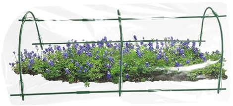 Bügel für Erhöhung des Gartens, Anzuchttunnel für Beet, regenfest, für Garten, Rasen, Beet, Gewächshaus