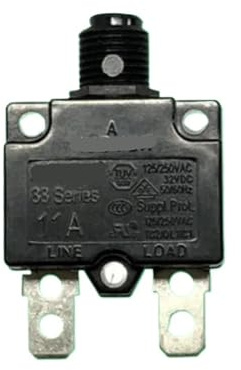 Disjoncteur 88 3A 4A 5A 6A 7A 8A 9A 10A 11A 12A 13A 14A 15A 16A Protecteur de surcharge Interrupteur de disjoncteur à réinitialisation manuelle(11A)