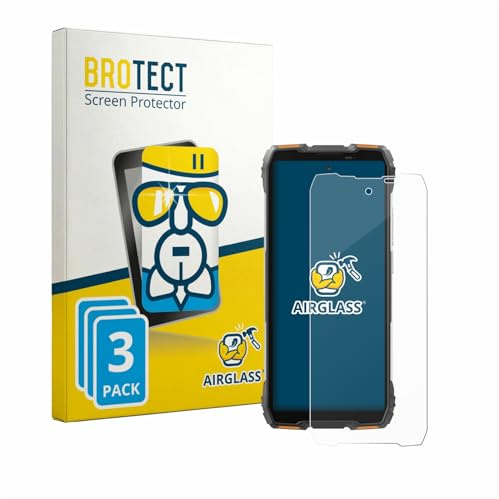 BROTECT 3 Stück Schutzglas für Blackview Oscal Pilot 6 Schutzfolie Panzer Folie Glas[Extrem Kratzfest 9H, Anti-Fingerprint, Ultra-Transparent]
