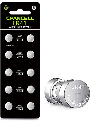 LR41 LR41 - Pilas de botón SR41 AG3 736 de 1,5 V (10 unidades)