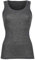 Dilling Damen RIPP Top aus 100% Bio-Merinowolle Dunkelgrau meliert 44