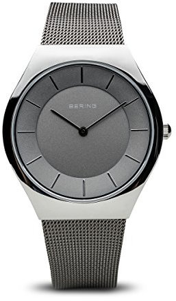 BERING Damen Uhr Quarz Movement - Classic Collection mit Edelstahl und Saphirglas 11936-309 Armbandsuhren - 5 ATM