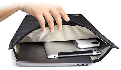 Grand sac Faraday pour clé de voiture, iPad, bloqueur de signal pour cartes de crédit, données d'appel, protection GPS (L)