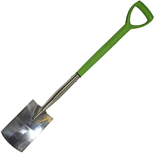 garden mile Outils de jardinage à main - Matériel d'extérieur - Bêche en acier inoxydable