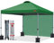 MasterCanopy 3 x 3 m Pop up Pavillon Faltpavillon Festzelt Partyzelt mit 1 Seitenwand/Seitenteil für Markt, Garten, Hof, Dunkelgrün