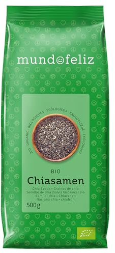 Mundo Feliz – Bio Chia Samen, 4 x 500g (2kg)