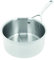 Demeyere poêlon en inox Essential 5 - Poêlon inox pour tous types de cuisinières dont induction - Poêlon induction fabriquée en matériau à 5 couches - 30 ans de garantie - Ø 16 cm