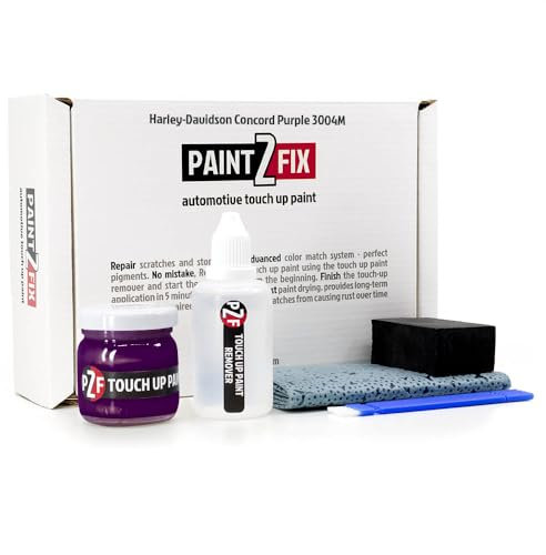 PAINT2FIX 3004M Concord Purple Touch-Up Paint & Scratch Repair Kit for Harley-Davidson Models