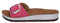inblu Ciabatte Basse a Fascia Maxi Fibbia, Sandali Donna, Fucsia, 41 EU