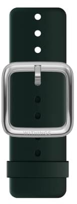 WITHINGS - Premium Sport-Armband aus Fluorelastomer für Steel HR, HR Sport, Move ECG, Move und Scanwatch - Schwarz
