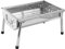 Verdickung Faltgrill Outdoor Holzkohlegrill Edelstahl BBQ Ofen Wandern Holzkohle Camping Grill Picknick Werkzeug