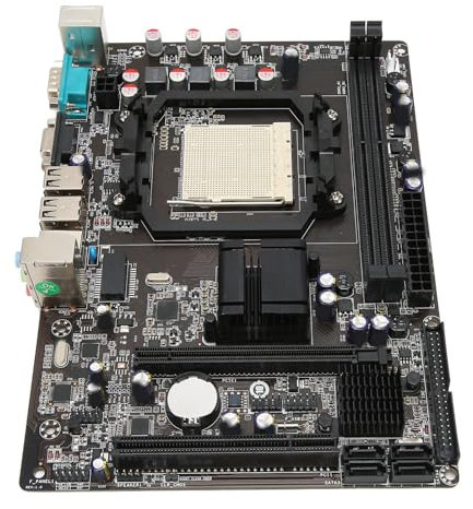 Placa Base de Escritorio A780 + para Procesadores Soporte de Memoria DDR3 de Doble Canal LGA940 Placa Base de Computadora de 938 Pines para AM2 AM2 + AM3