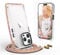 UYMO Handykette Hülle mit Band Für iPhone 15 Pro max 6.7-Necklace Transparent Handyhülle Case mit Strap Schnur Abnehmbar, Schutzhülle zum Umhängen Kordel, Regenbogen