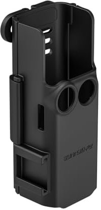 For DJI Pocket 3 Expansion Adapter, for Osmo Pocket 3 Protective Bezel Multifunctional Extension Handle Cold Shoe Adapter Bracket Accessories