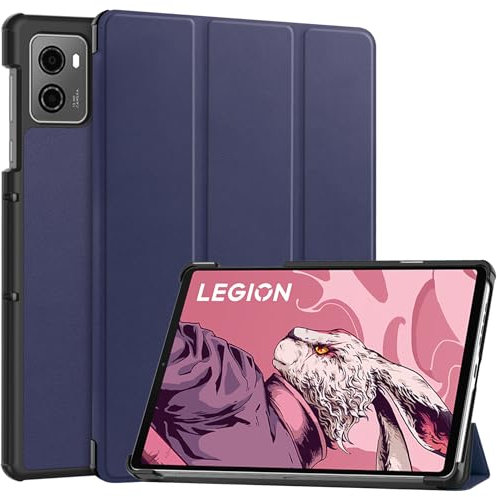 Kepuch Custer Hülle für Lenovo Legion Y700 3th 2025 TB-321FU/Y700 2th 2023 8.8,Smart PU-Leder Hüllen Schutzhülle Tasche Case Cover - Blau