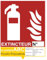 Ambiance Sticker Selbstklebender Vinylaufkleber mit Feuerlöscher, laminiert, wasserfest und UV-beständig, ABC-Klasse, vielseitig einsetzbar, 20 x 15 cm