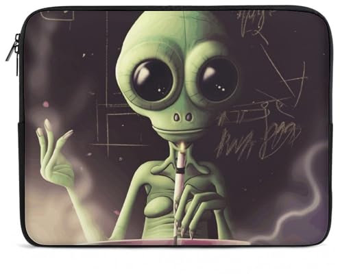 Laptophülle, 43,2 cm (17 Zoll), stoßfest, Alien-Rauch, Laptop-Hülle, Schutzhülle
