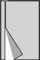 Lamellenvorhang zum Klemmen, Fliegengitter, Insektenschutzvorhang, einfach zu installierender Magnetvorhang, Fliegenvorhang, Moskitonetz, Insektenschutz, Türvorhang, schwarz (105 x 210 cm)