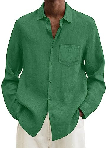 Poloshirt Herren XXL Sommer Hemden Herren Hemd Herren Kurzarm GrüN Tanktop Baumwolle Herren Sport Top T-Shirt Set Bonamassa T-Shirt T Shirt for Men Sommer Pullover Herren