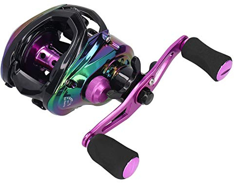 Hochgeschwindigkeitsverhältnis 8,1:1 Baitcasting-Angelrolle Metall Leichtes Casting-Angelrad Glatte Schnur Ausgehende Rolle Hochgeschwindigkeitsverhältnis-Angelrad für Schnelles